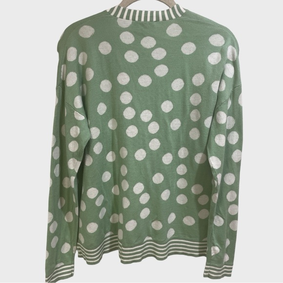 Yarra Trail Polka Dit Cardigan Size Petite Small - Picture 4 of 9